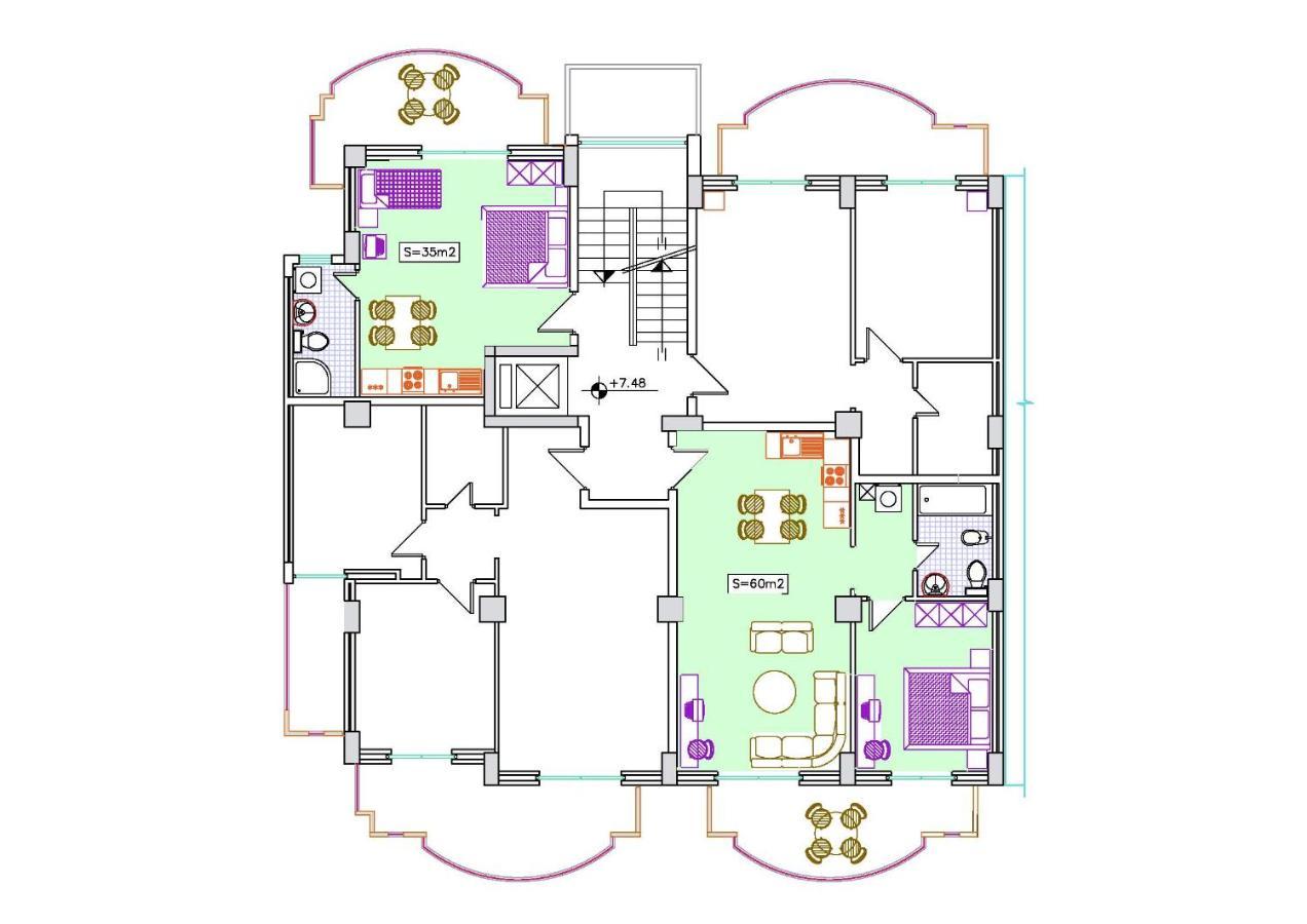 Apartment Urania_1 Sarande Ngoại thất bức ảnh
